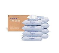 Coterie Baby Wipes, Pack of 8, 448 Wipes, Perfume Free, 99% Purified Water, No Plastic and Vegetable Fibres, Fragrance-Free, Hypoallergenic, for Sensitive Skin, Ingredients: