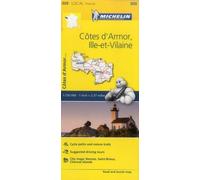Cotes-d'Armor, Ille-et-Vilaine - Michelin Local Map 309: Map