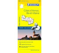 Cotes-d'Armor, Ille-et-Vilaine - Michelin Local Map 309: Map
