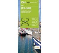 Côtes-d'Armor - St-Brieuc Lannion Cöte Granit Rose (D22): 1:100000 (TOP 100)