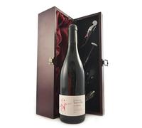 Cotes-Du-Rhone Villages 'Les Crottes' 2007 Domaine Santa Duc (Red wine) vintage wine in a silk lined wooden box with four wine accessories, 1 x 750ml