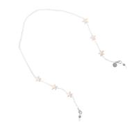 coti vision Isla Eyewear Chain | Lightweight 10g Bead Glasses Chain | Beaded Eyeglass Holder, 65cm (Starfish)