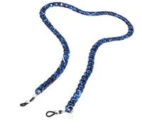 coti vision Joen Mini Pop Eyewear Chain | Lightweight 25g Acrylic Glasses Chain | Chic Eyeglass Holder Strap, 68cm | Secure Silicone Loops (Indigo)