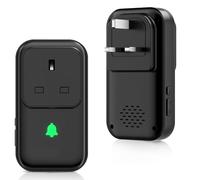 COTINSE Power Failure Alarm with LED Indicator Lights, 0-110db Freezer Power Cut Alarm with 5 Adjustable Levels, 7 Chimes Power Loss Alarm System Perfect for Monitoring Refrigerators, Aquarium