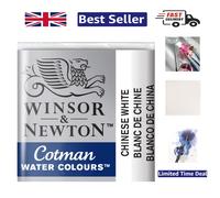 Cotman Watercolour Half Pan in Chinese White 150 - Non-Toxic Formula