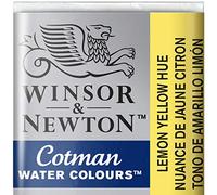 winsor and newton cotman half pan watercolours - LEMON YELLOW HUE