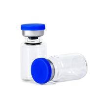 COTOM 2ml Glass Vials Sterile Empty Bottle with Caps and Rubber,Laboratory sealed Liquid Sample Storage Vial(10pcs)