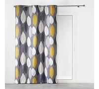 Coton d’Intérieur Cotton Eyelet Curtains, Cotton, yellow, 224x140 cm