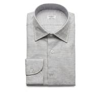 Cotone - male - Borriello Napoli - Formal Shirts - Gray - 4XL - Shirts 4XL
