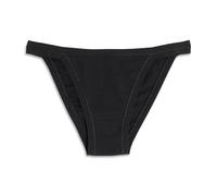 Cotonella, 3364K6 Tanga in Soft Bielastic Cotton - Extra Comfort Edges - Multipack of 6 Pieces, Black, 3