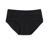Cotonella Art. GD168K2 Women's Midi Briefs in Soft Cotton and Lace. Pack of 2 - Medium Waist Underpants in White, Black, Beige Colours, Black, XL