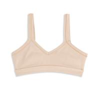 Cotonella, Brassiere in Soft Bi-Elastic Cotton - Comfortable Bralette with Extra Comfort Edges - Art. GD065, beige, 36/L