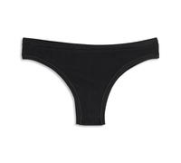 Cotonella, GD438 Women's Brazilian Made of Soft Bi-Elastic Jersey in Organic Cotton - Waist and Legs Covered in Fabric - Article GD438, Black, 4