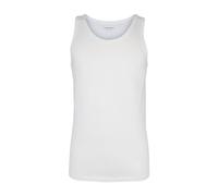 Cotonella, Men's Tank Top in Pure Cotton Jersey - Colour, Size, White, L
