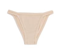 Cotonella, Soft Bi-Elastic Cotton Tanga - Extra Comfort Edges - Pack of 3 Pieces - Art. 3364K3, beige, 5XL