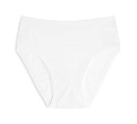 Cotonella, Briefs in Soft Bi-Elastic Cotton - Comfortable Briefs with Medium Hip and Extra Comfort High Waist - Pack of 3 Pieces - Art. GD019K3, White, 2/S