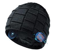 COTOP Bluetooth Music Beanie Hat for Men Women Winter Warm Beanie Hat for Running Hiking Dog Walking Present for Men Women Dad Teenage Girl Boy