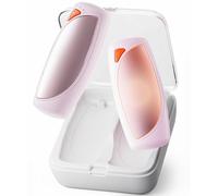 COTOP Hand Warmers Rechargeable 2 packs with Charging Case, Gifts for Men Women,14000mAh Up to 36 hours Reusable Electric Hand Heater, Quick Charge Portable Warmers for Outdoors, Camping, Inky-Rose