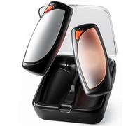 COTOP Hand Warmers Rechargeable 2 packs with Charging Case, Gifts for Men Women,14000mAh Up to 36 hours Reusable Electric Hand Heater, Quick Charge Portable Warmers for Outdoors, Camping, Inky-Silver