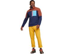 COTOPAXI Abrazo Half-zip Fleece Jkt - Men - Blue / Brown / Orange - size XL- model 2024 XL