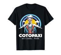 Cotopaxi National Park Llama Gangsta Mountains Souvenir Hike T-Shirt