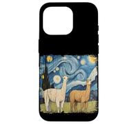 Cotopaxi Starry Night Artwork Llama National Park Souvenir Case for iPhone 16 Pro