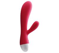Cotoxo Dolphin & Baby - Rechargeable Clitoral Vibrator (Red)