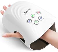 cotsoco Hand Massager for Arthritis and Carpal Tunnel with Heat and Compression, Gifts for Mom,Birthday Gifts for Women, White
