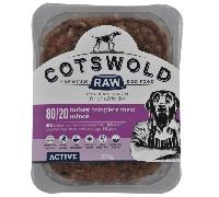 Cotswold 80/20 Active Turkey Mince Raw Adult Dog Food - 500g