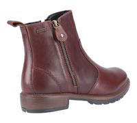WOMENS ANKLE BOOTS COTSWOLD ASHWICKE WATERPROOF LEATHER SIDE ZIP CASUAL SHOES
