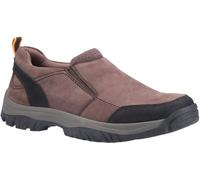 Cotswold Boxwell Men's Memory Foam Slip On Shoes Men's | Slip On Shoes | Brown | UK Size 9