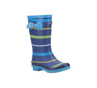 Stripe Wellington Boot Cotswold Blue Infant 11