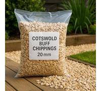 Cotswold Buff Decorative Stone, 20mm, 10kg