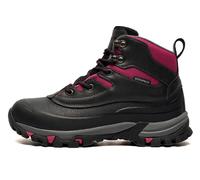 Cotswold Calmsden Waterproof Memory Foam Womens Hiking Boots | Boots | Black / Berry | UK Size 8