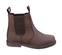 Cotswold Camberwell Pull On Dealer Boot Unisex Kids Brown Size 10