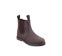 Amblers Camberwell Brown Childrens Boots Leather
