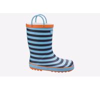 Cotswold Captain Waterproof Kids Girls | Wellingtons | Blue | UK Size 10.5