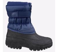 Cotswold Chase Touch Fastening and Zip up Winter Boot Female Navy Size 6