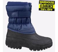 Cotswold Chase Mens WATERPROOF Winter Snow Boots Navy