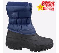 Cotswold Chase Mens WATERPROOF Winter Snow Boots Navy