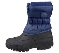 Cotswold Chase Touch Fastening and Zip up Winter Boot Female Navy Size 3