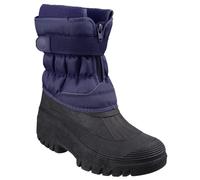 Cotswold Chase Women's Navy Lined Touch-fastening/zip-up Waterproof-galosh
