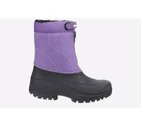 Cotswold Venture Winter Boots Waterproof Rubber Galosh Faux Fur Lined Weather