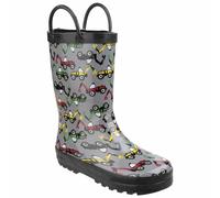 Cotswold Childrens Wellingtons Puddle Waterproof Pull On Boot Digger Non Safety