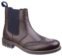 Cotswold Cirencester Chelsea Brogue Mens - Brown - Size UK 6