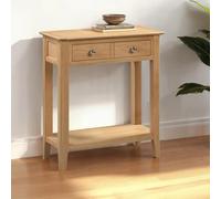 Cotswold Console Table - 2 Drawer - Oak