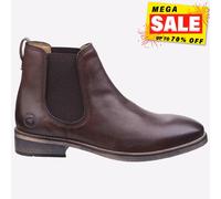 Cotswold Corsham Mens Chelsea Boot Smart Shoe Workwear Casual Dark Brown