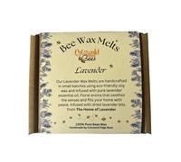 Cotswold Edge Bees Ltd Beeswax Strong Scented Melts, Lavender, 5 Melts per pack in a Gift Box, Natural Wax Bee Wax, Handmade in the UK