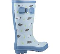 Farmyard Junior Wellington Boots Cotswold Blue Infant 5