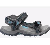 Cotswold Foxcote Sandals Womens | Sandals | Grey/Turquoise | UK Size 5